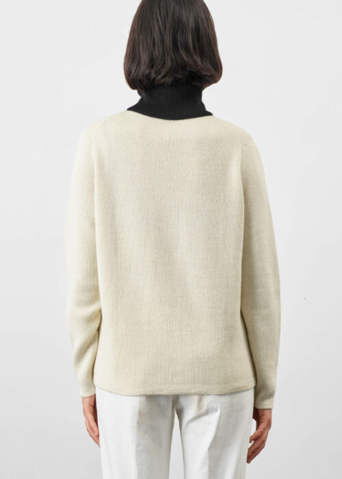 Product thumbnail image for »Atman« Polo-Neck Sweater Baby Alpaca