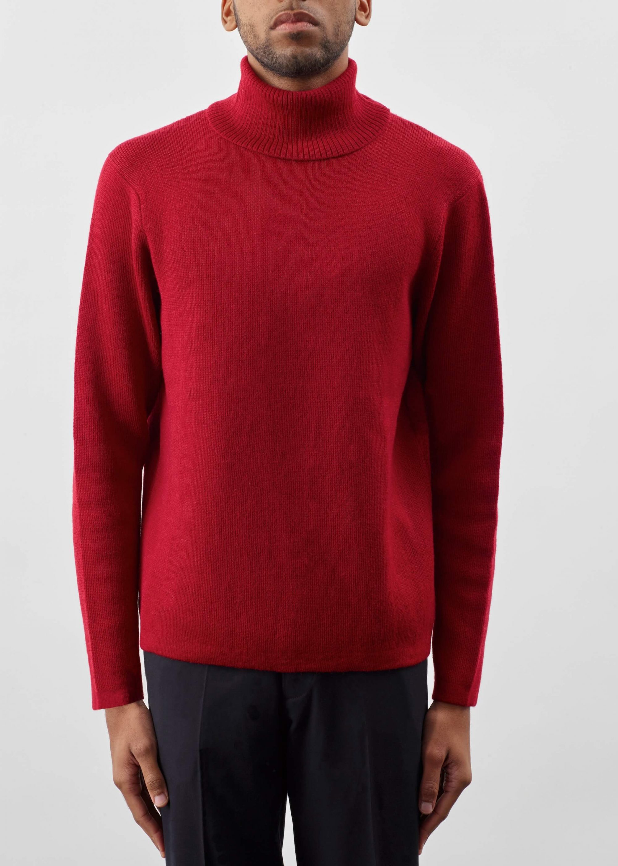 Product image for »Sagan« Turtleneck Sweater Baby Alpaka | Red