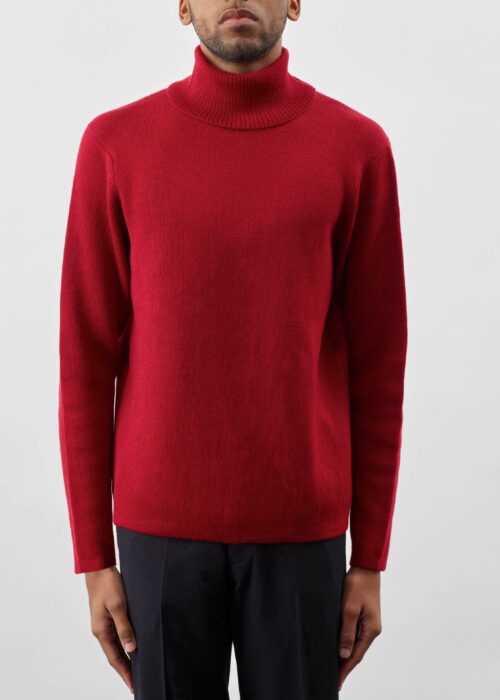 Product thumbnail image for »Sagan« Turtleneck Sweater Baby Alpaka | Red