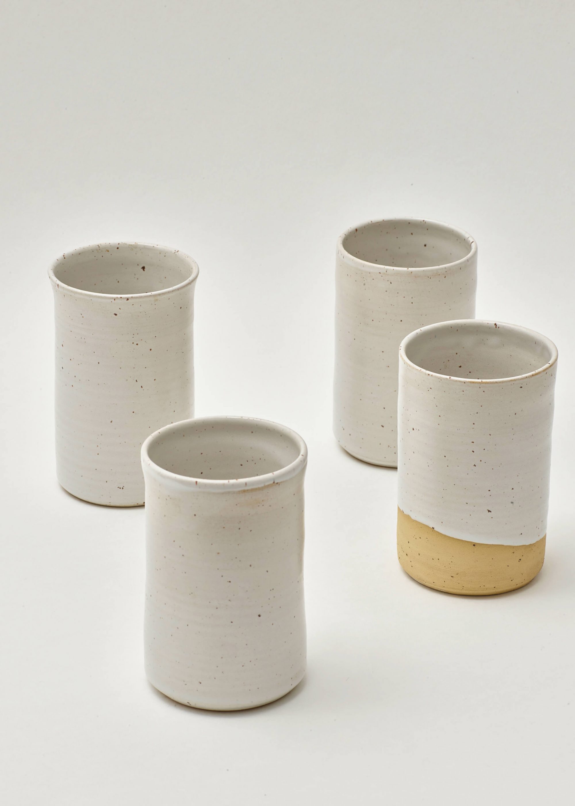 Product image for »Polar« Tumbler Mug Set of 4 | Genuine Stoneware