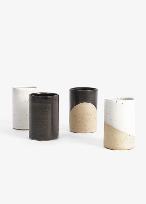 Product thumbnail image for »Polar« Tumbler Mug Set of 4 | Genuine Stoneware