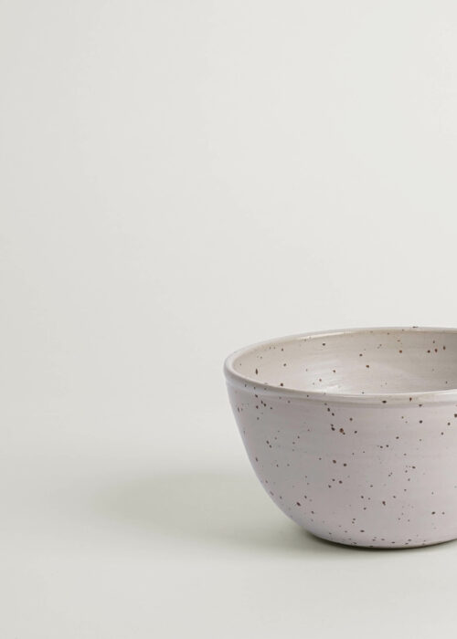 Product thumbnail image for »Balzar« High Bowl White Speckled | Genuine Stoneware