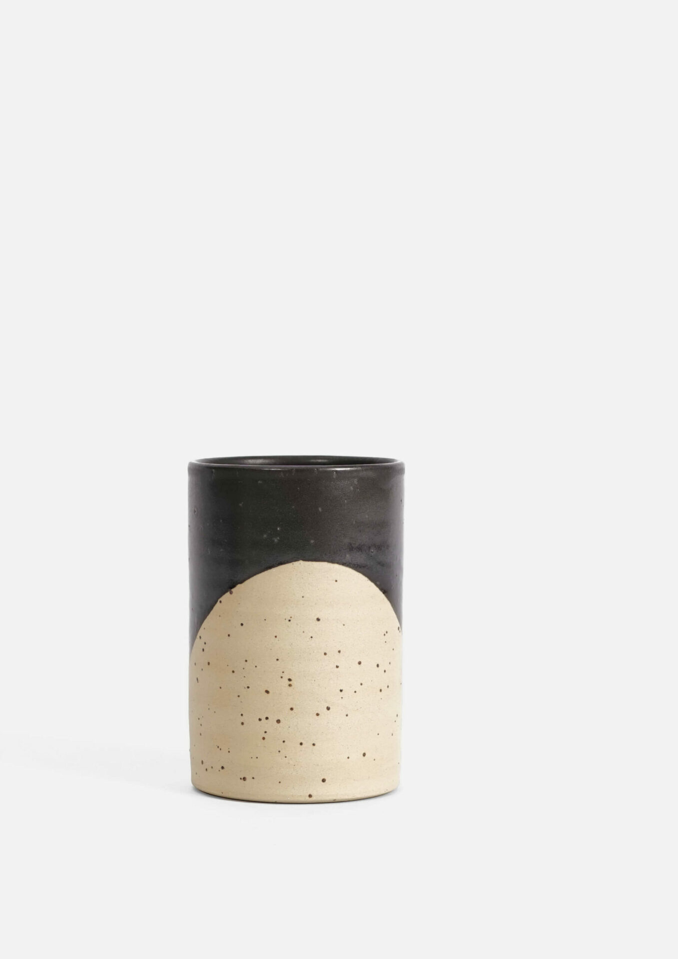 »Baba« Tumbler Mug Semi-Glazed Black Matt