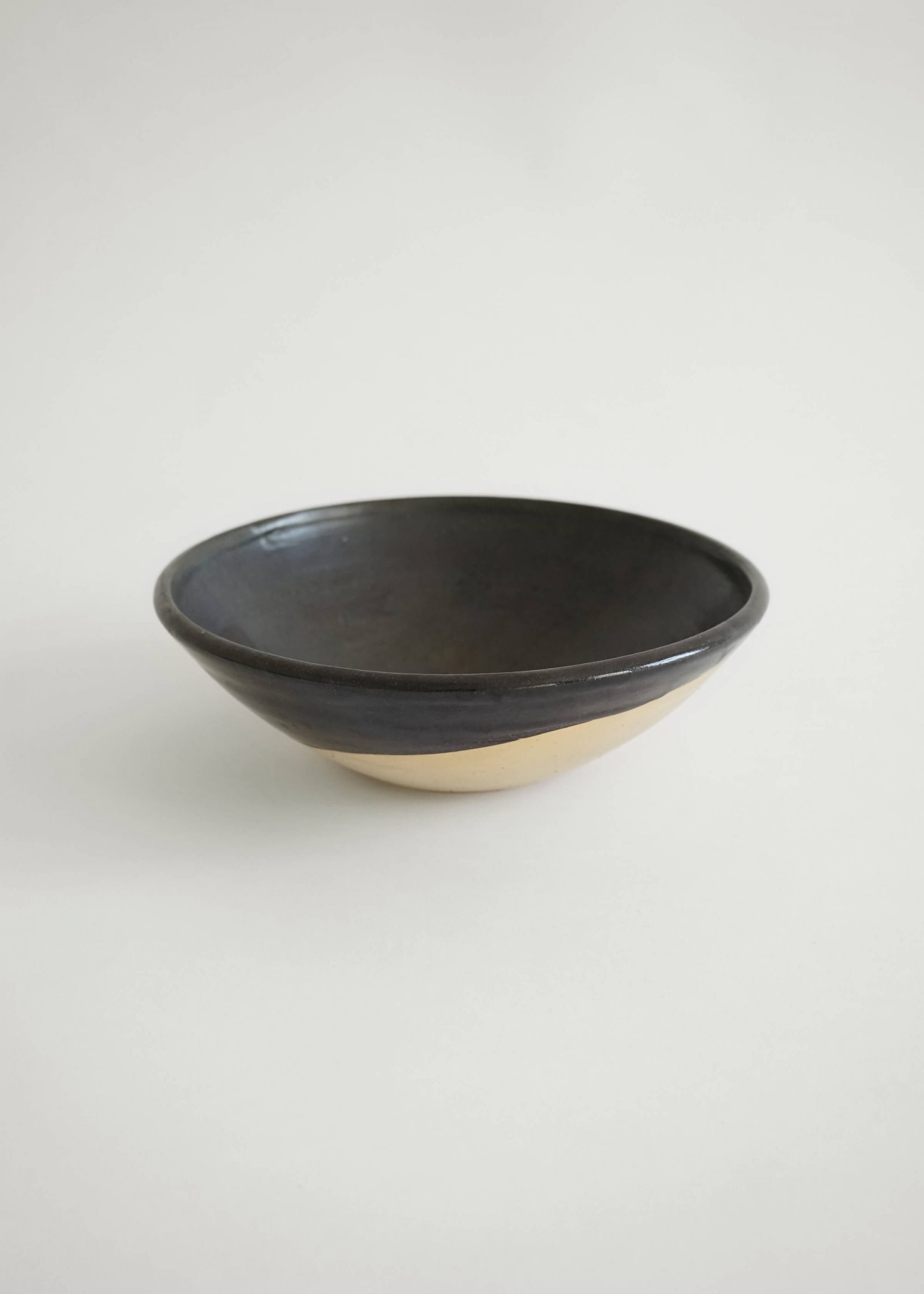 Product image for »Baba« Black Semi-glazed Conical Stoneware Bowl