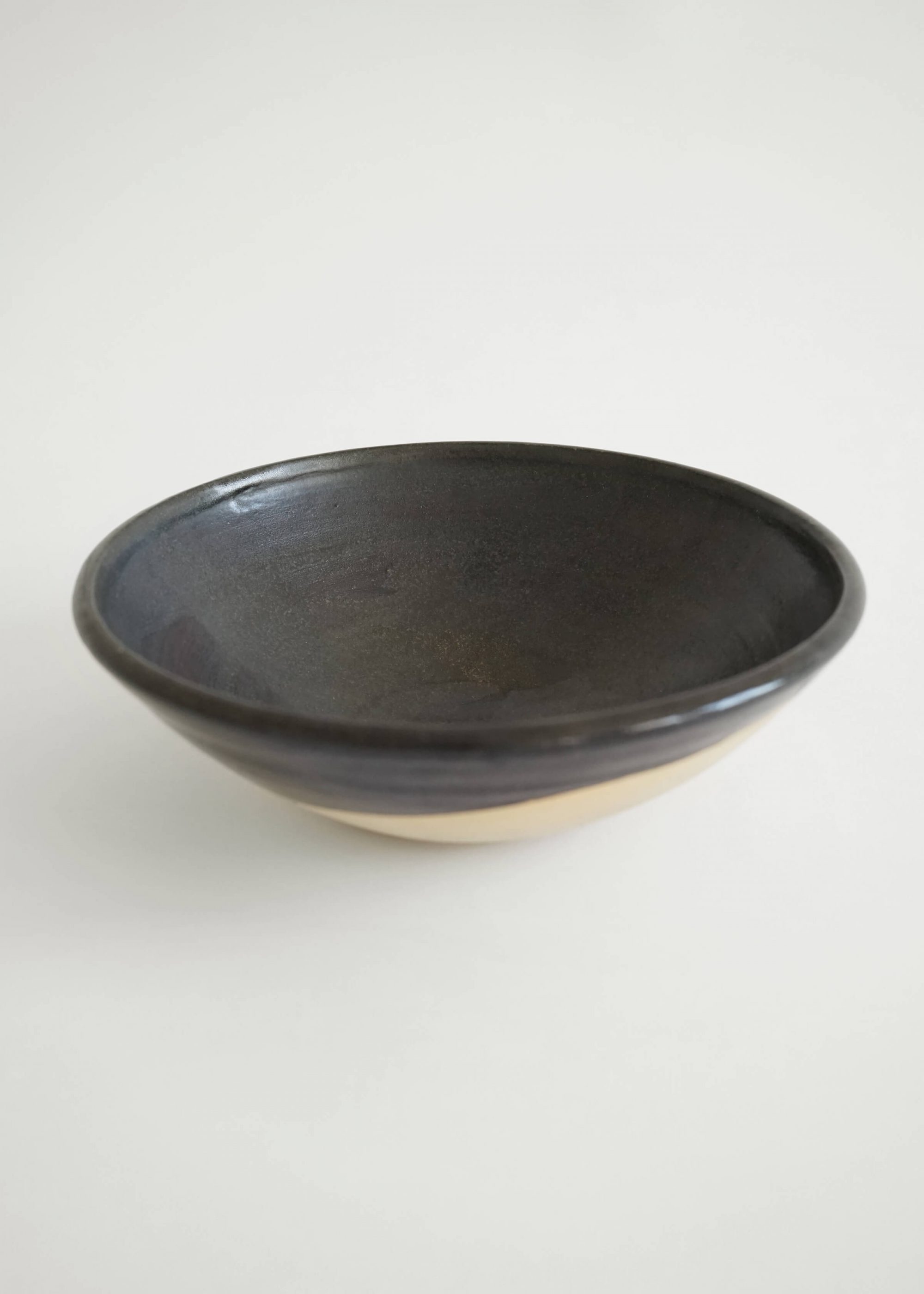 Product image for »Baba« Black Semi-glazed Conical Stoneware Bowl