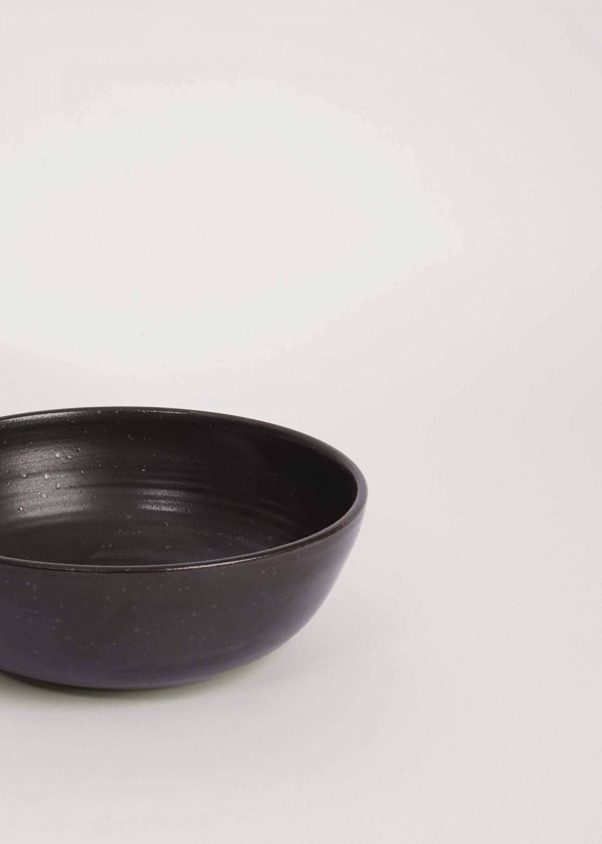 Product image for »Wholy« Black Matt Bowl Stoneware Ceramic
