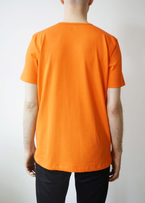 Product thumbnail image for »Christo« Orange Ringer T-Shirt 100% Organic Cotton