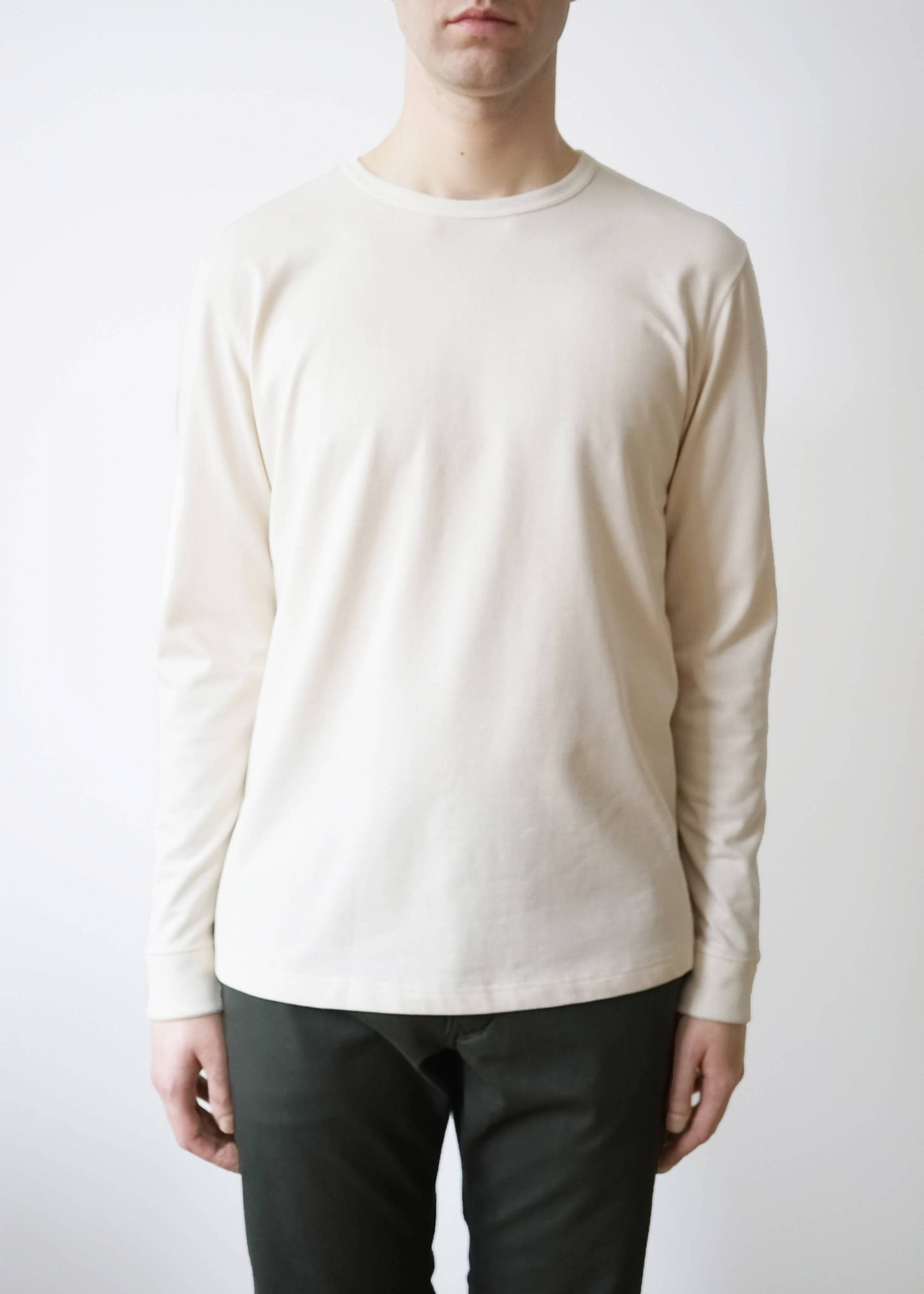 Product image for »Pollock« Ecru Longsleeve Organic Cotton