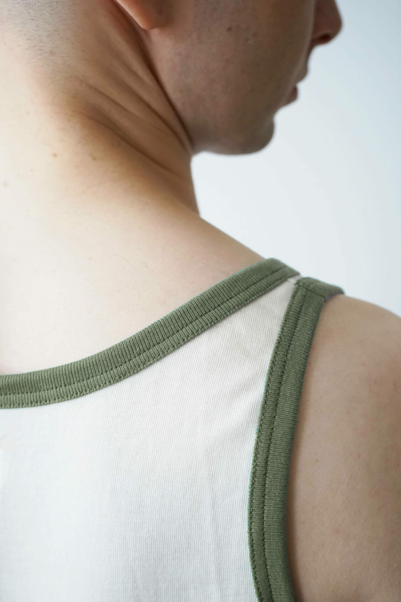 »Ritva« Mens Clothing Ringer Tank Top made of Organic Cotton