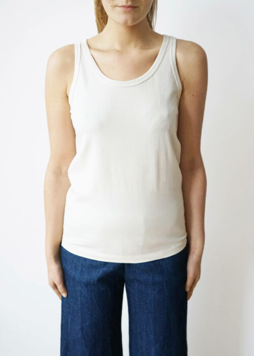 Product thumbnail image for »CY« Natural Ecru Tank Top Organic Cotton