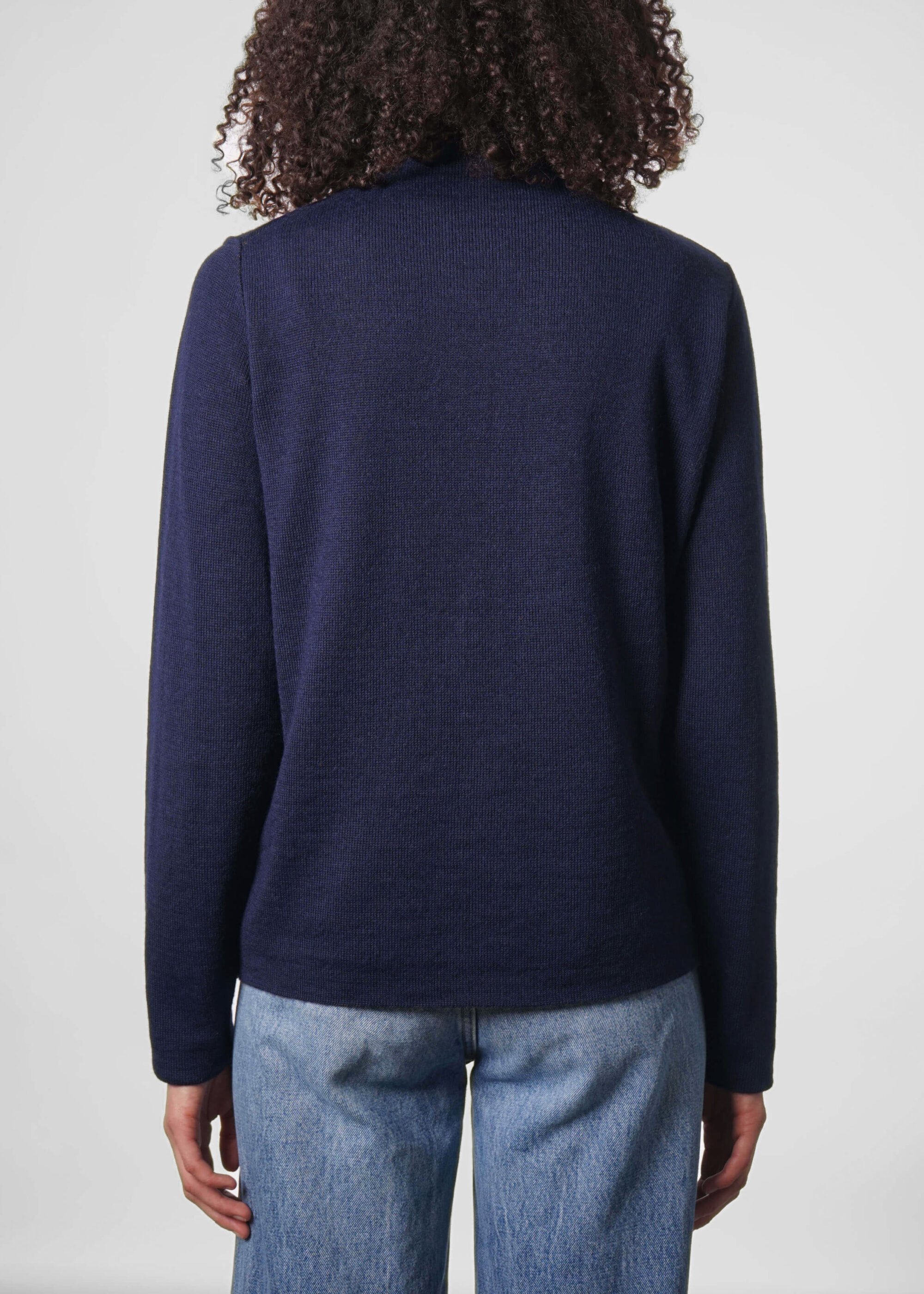 Product image for »Blauaras Ochre« Reversible Baby Alpaca Sweater