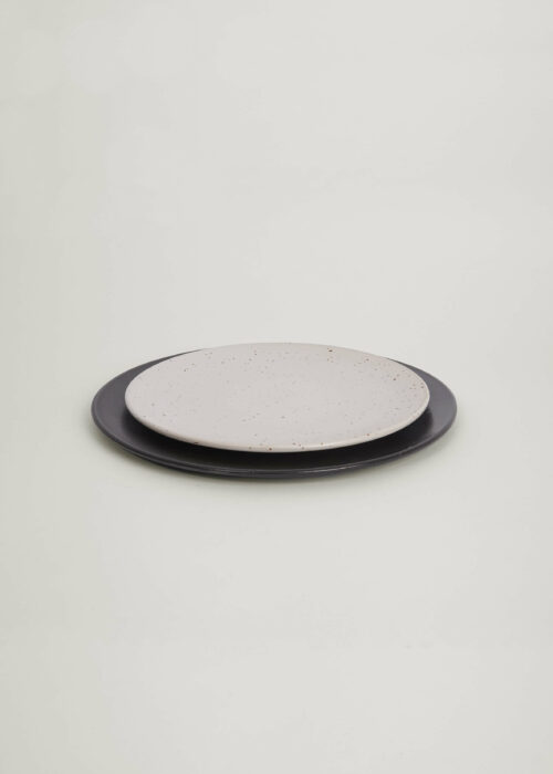 »Friedländer« White Matt Stoneware Plate 22cm