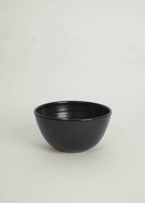 »Burri« High Bowl Black Matt | Genuine Stoneware