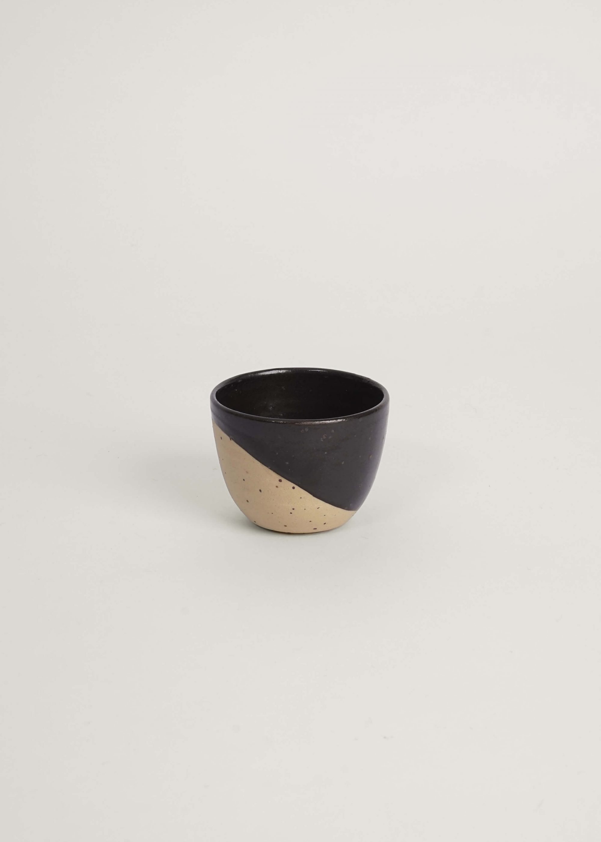 Product image for »Baba« Black-Unglazed Espresso-Sake Ceramic Bowl Stoneware