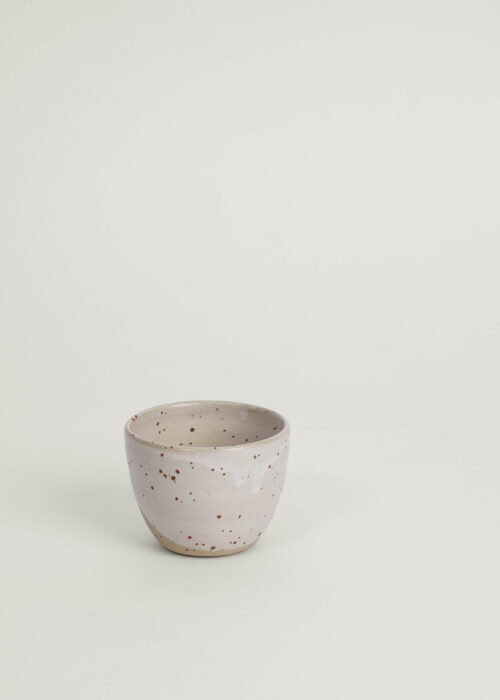 Product thumbnail image for »Lobe« White-Unglazed Espresso-Sake Ceramic Bowl Stoneware