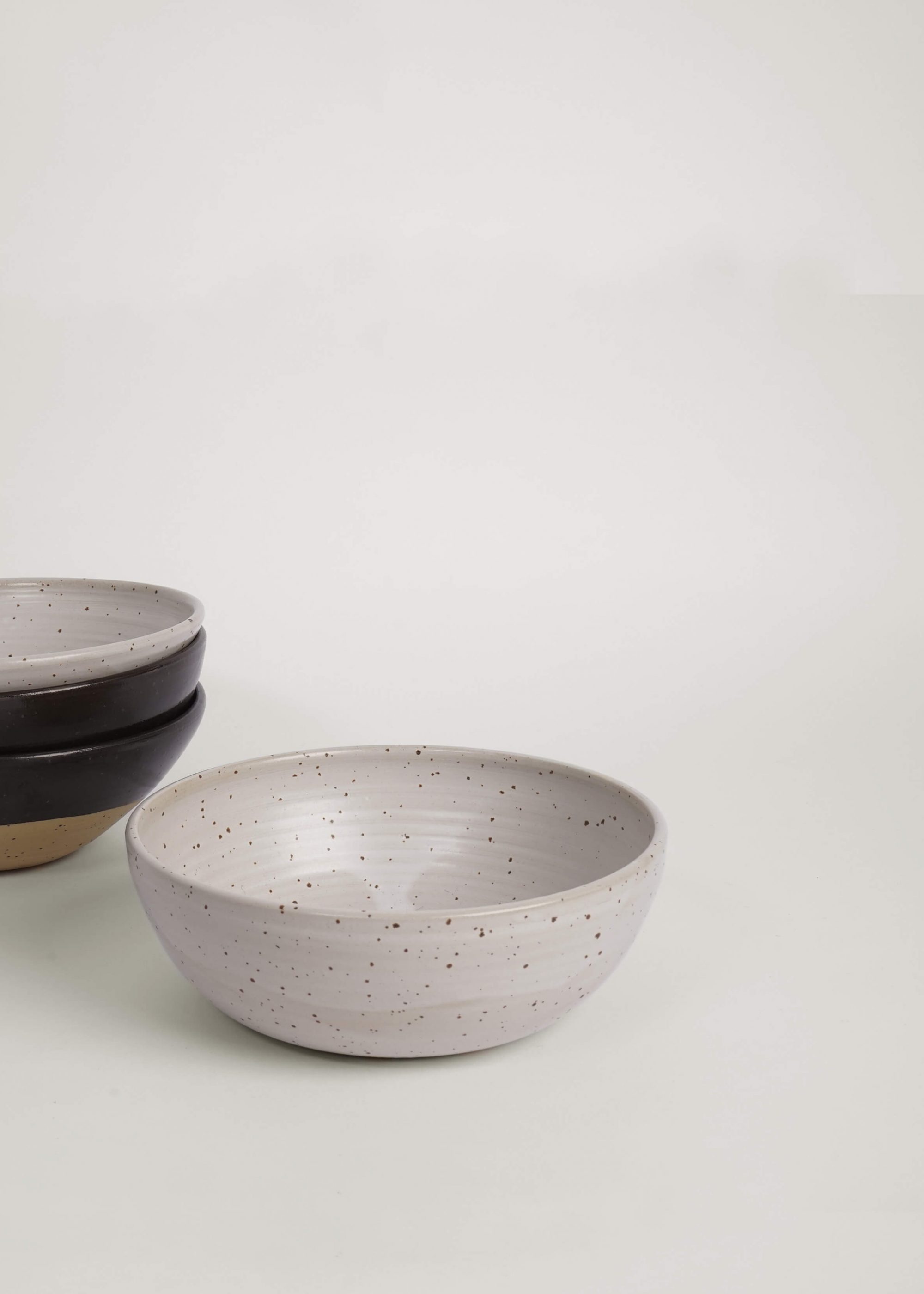 Product image for »Wildenhain« White Speckled Stoneware Bowl