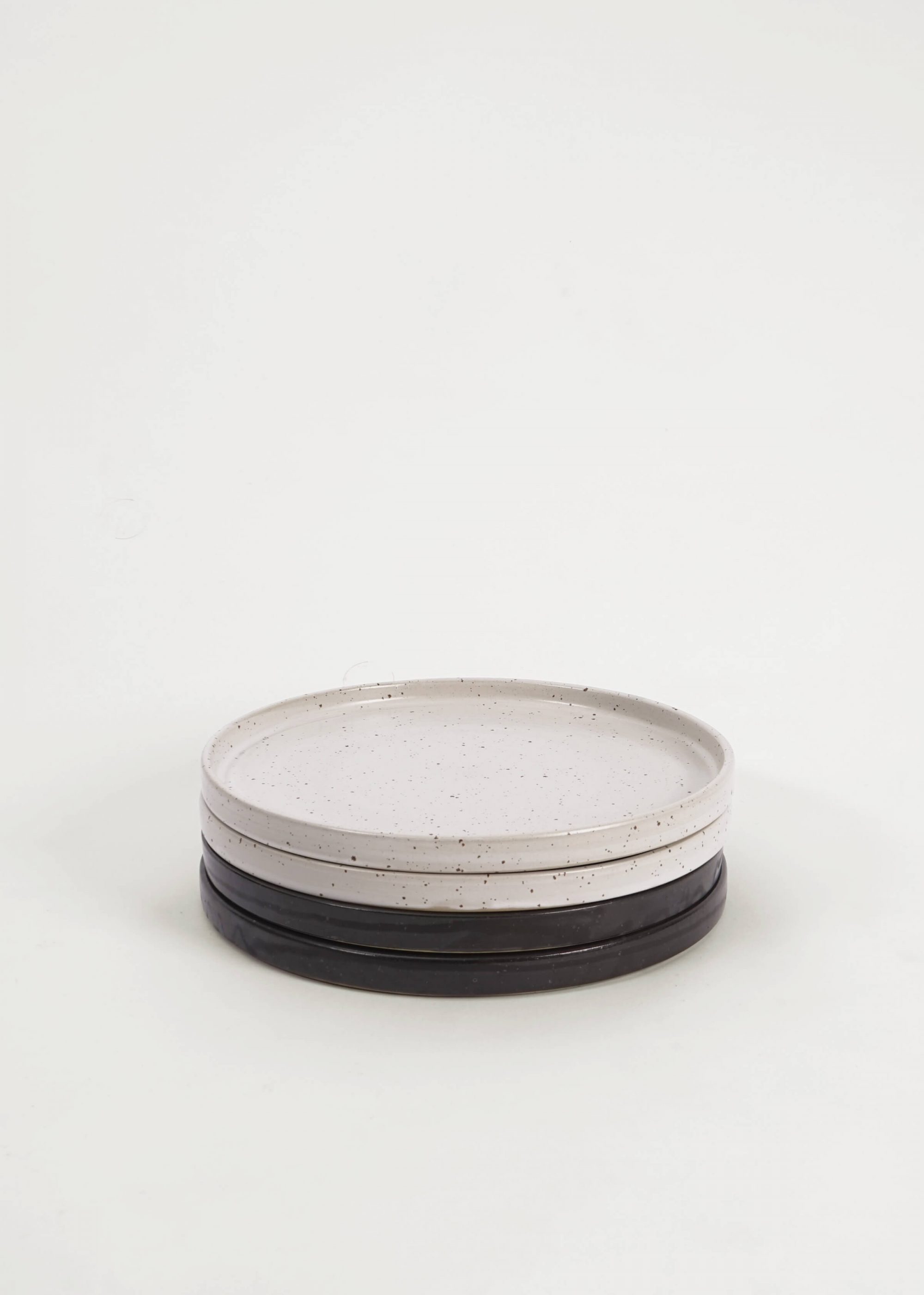 Product image for »Hotu Black & White« High Rim Plate 4-Set Ø 27 cm