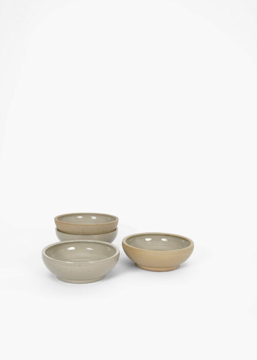 »Brutal & Beuys« Food Bowl with Base 4-Set Ø 20 cm