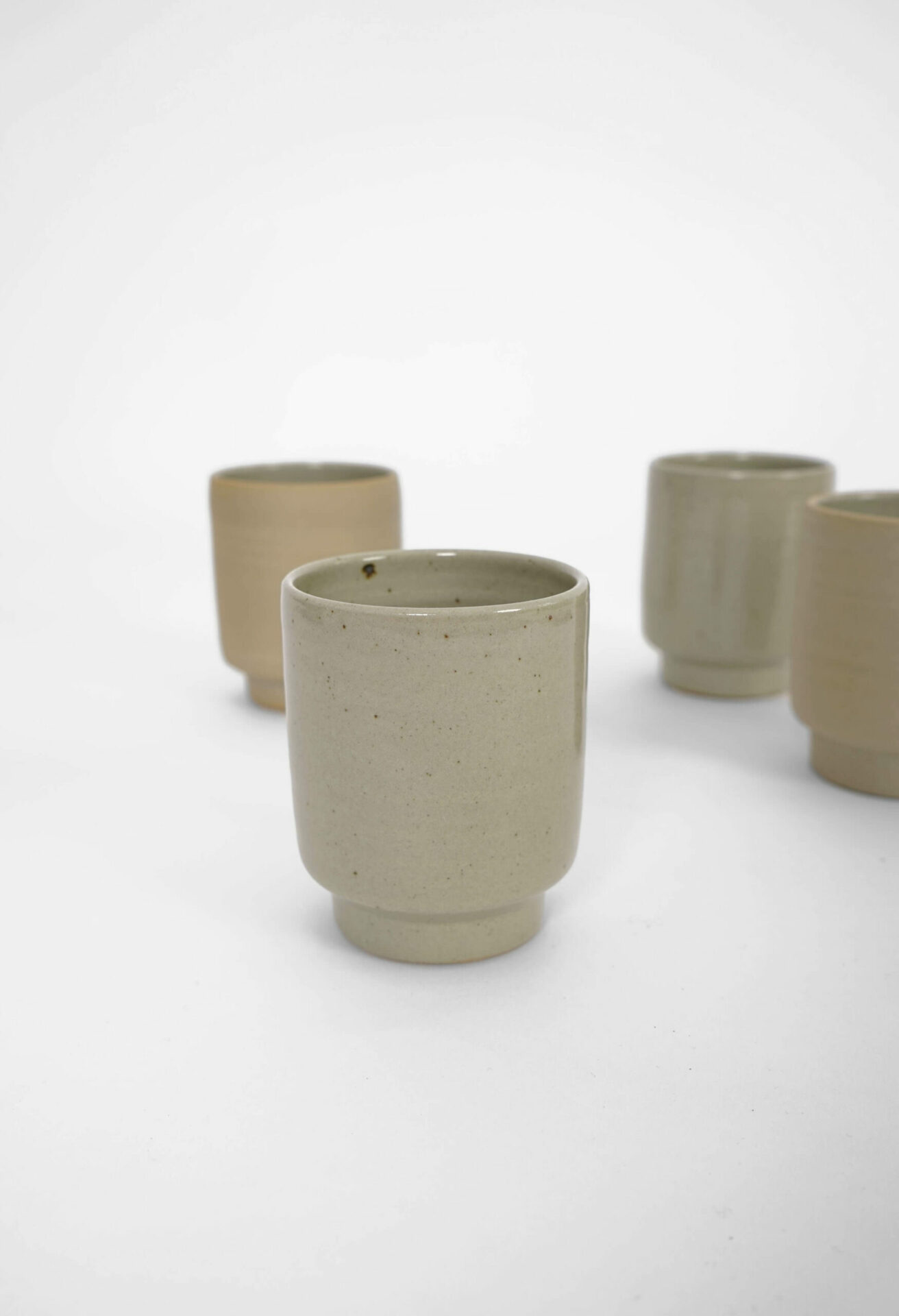 »Brutal« Mug Grey Glaze | Genuine Stoneware
