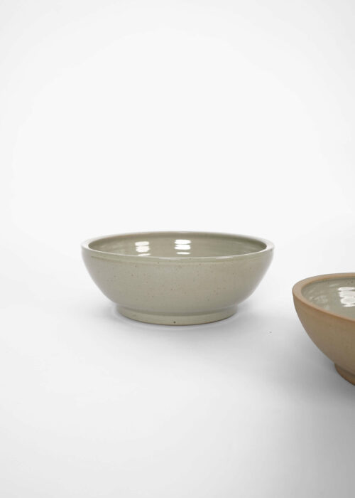 Product thumbnail image for »Brutal« Grey Stoneware Serving Bowl Ø 25 cm