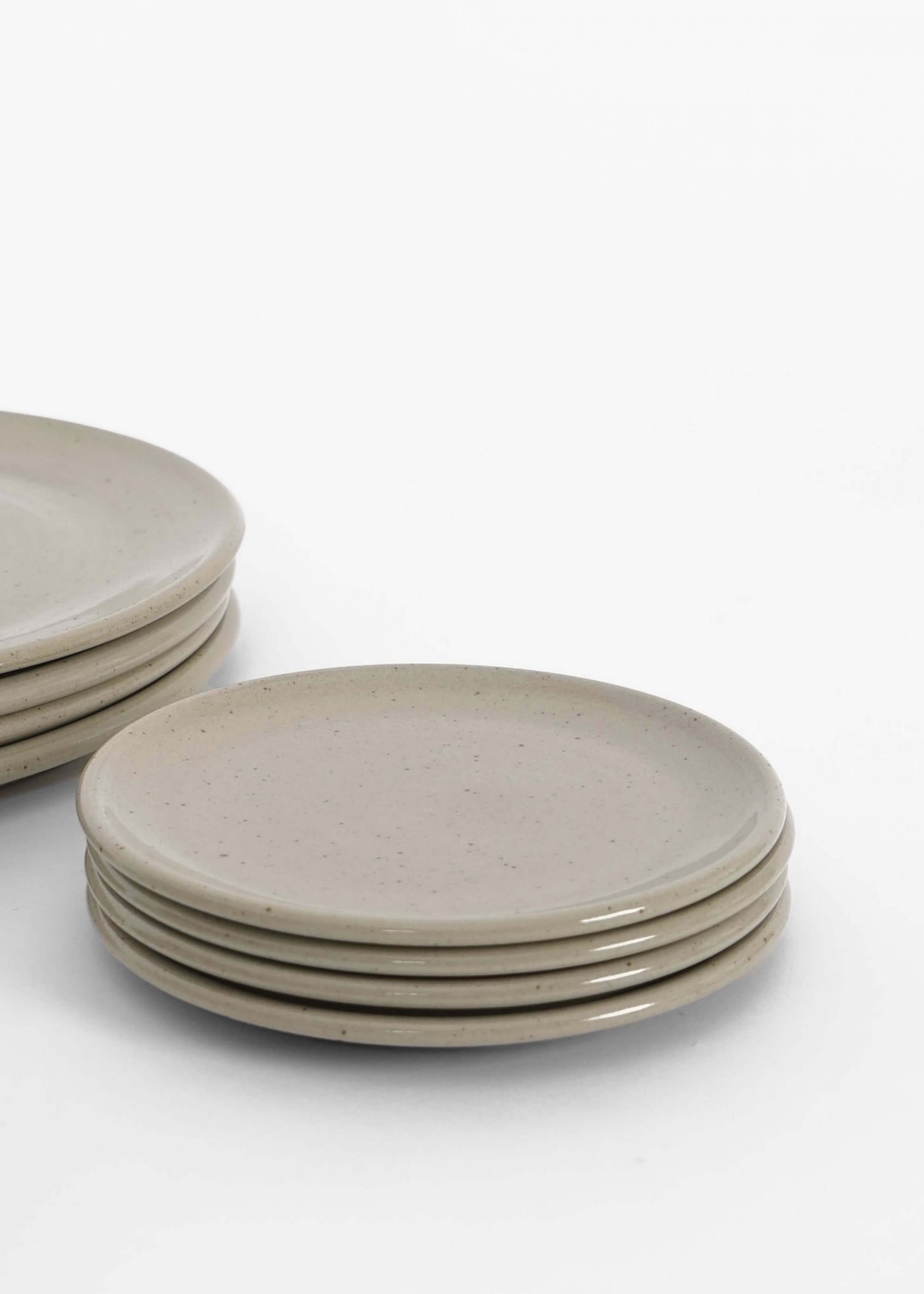 Product image for »Brutal« Grey Plate 4-Set 14cm