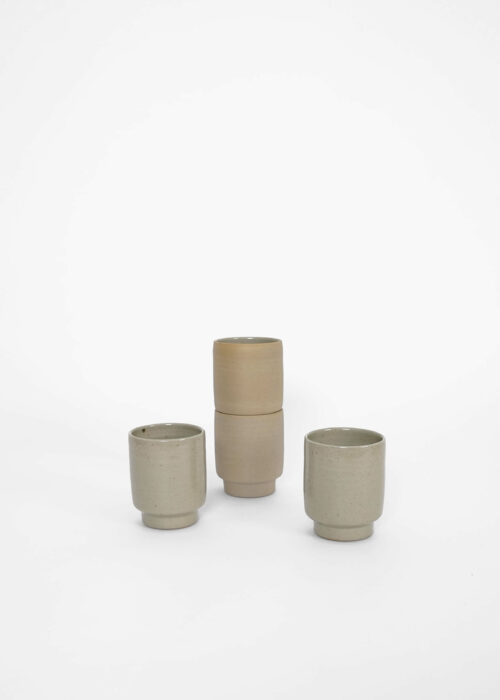 Product thumbnail image for »Brutal & Beuys« Ceramic Mug 4-Set | Genuine Stoneware