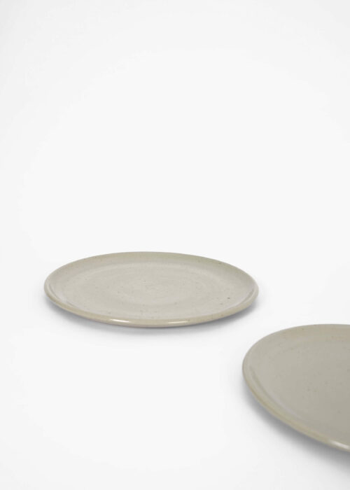 »Brutal« Grey Stoneware Plate 14cm