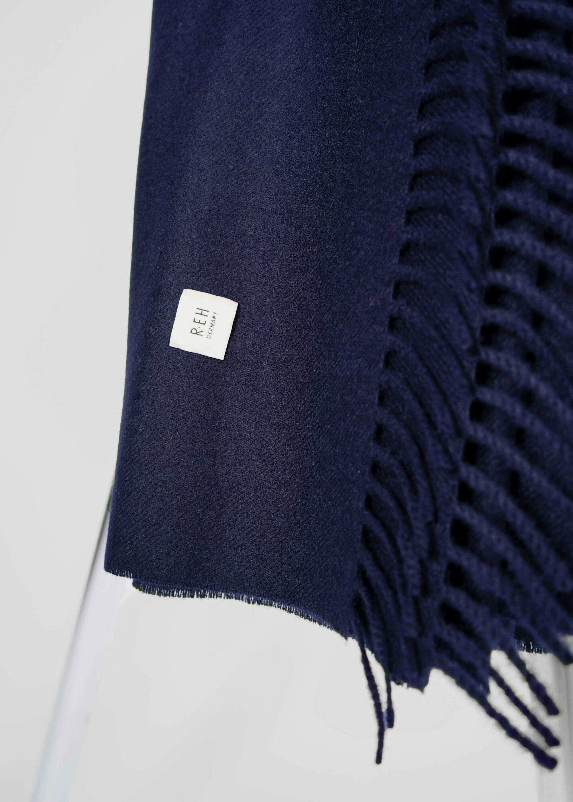 Product image for »Ea« Woven Throw Blanket | Navy
