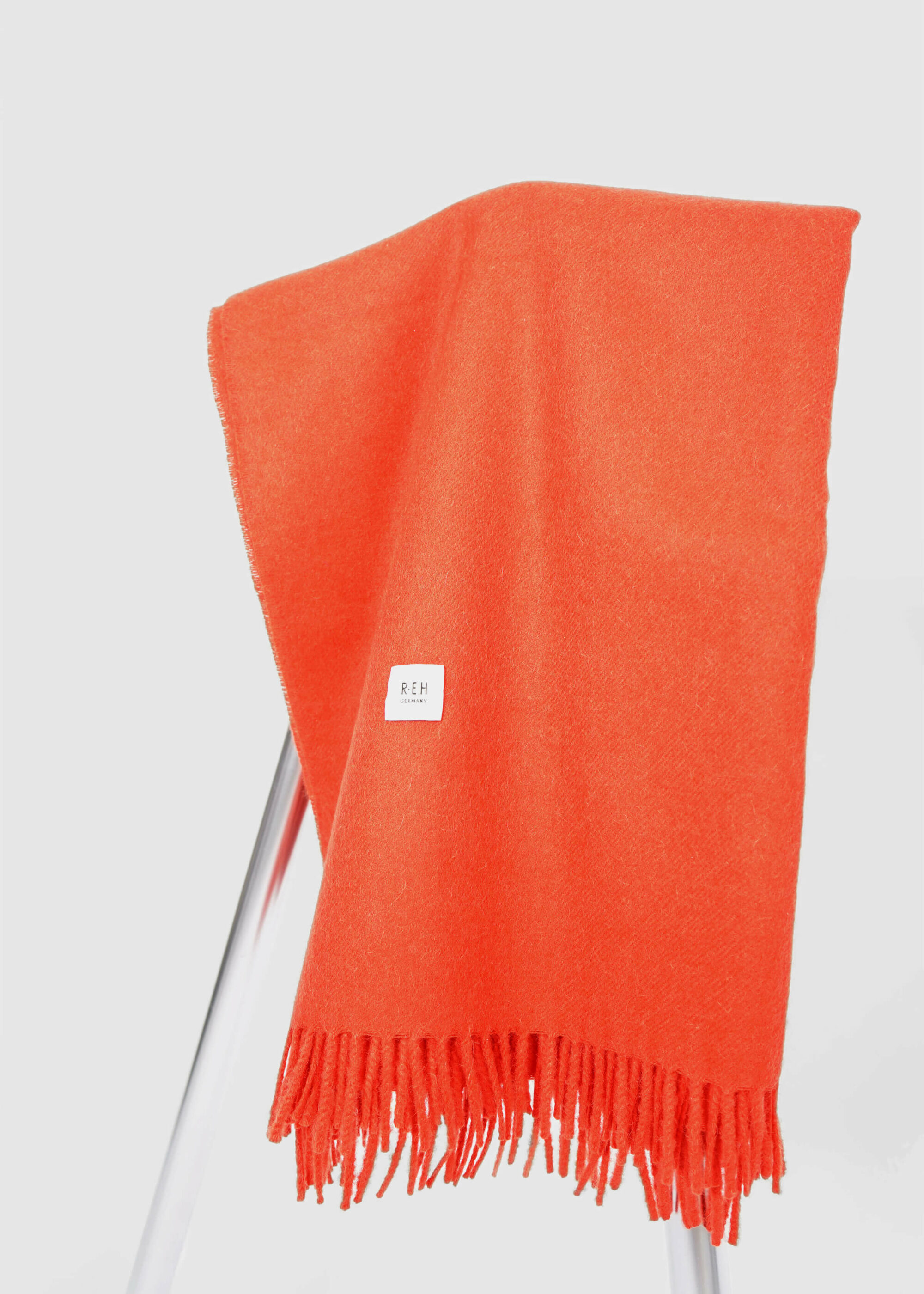 Product image for »Eos« Woven Throw Blanket | Orange