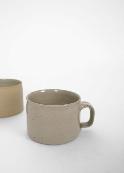 »Brutal« Cup Grey | Genuine Stoneware