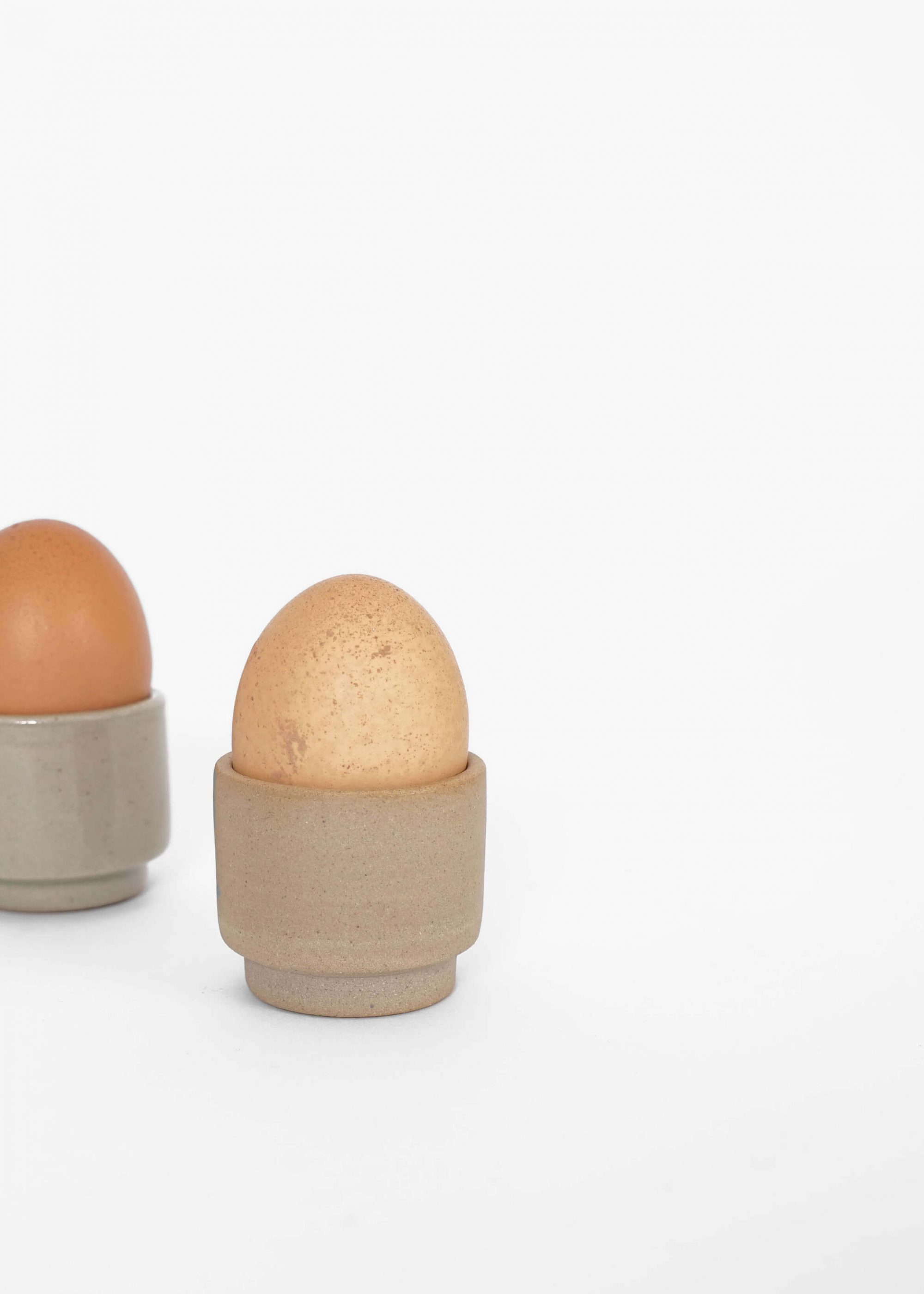 Product image for »Beuys« Unglazed Egg Cup | Genuine Stoneware Ceramic
