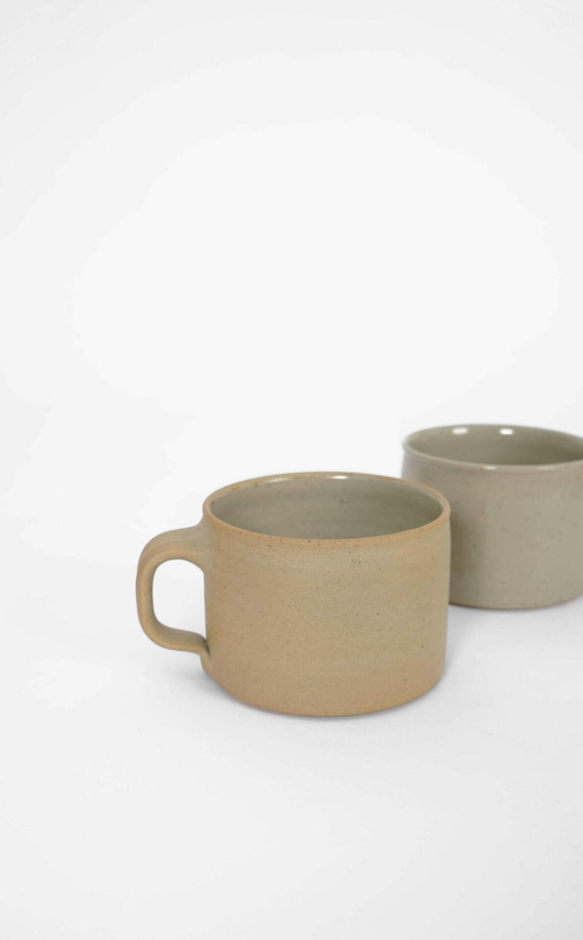 »Beuys« Cup Unglazed | Genuine Stoneware