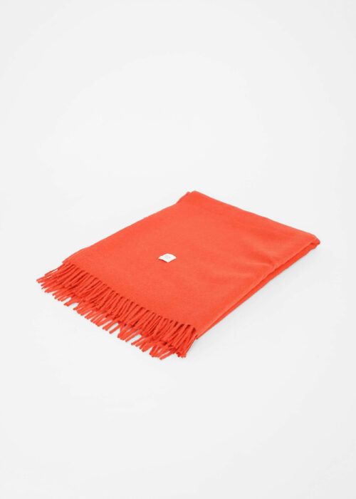 Product thumbnail image for »Eos« Woven Throw Blanket | Orange
