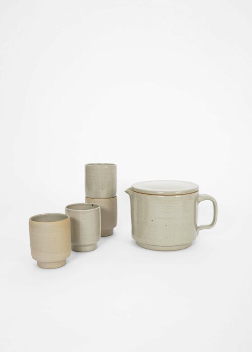 Product thumbnail image for »Brutal & Beuys« Coffee Set | 1.5 litre Coffee Pot & 4 Mugs / Cups