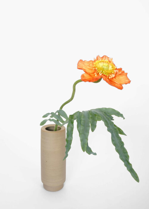 Product thumbnail image for »Beuys« Small Unglazed Ceramic Vase | Genuine Stoneware
