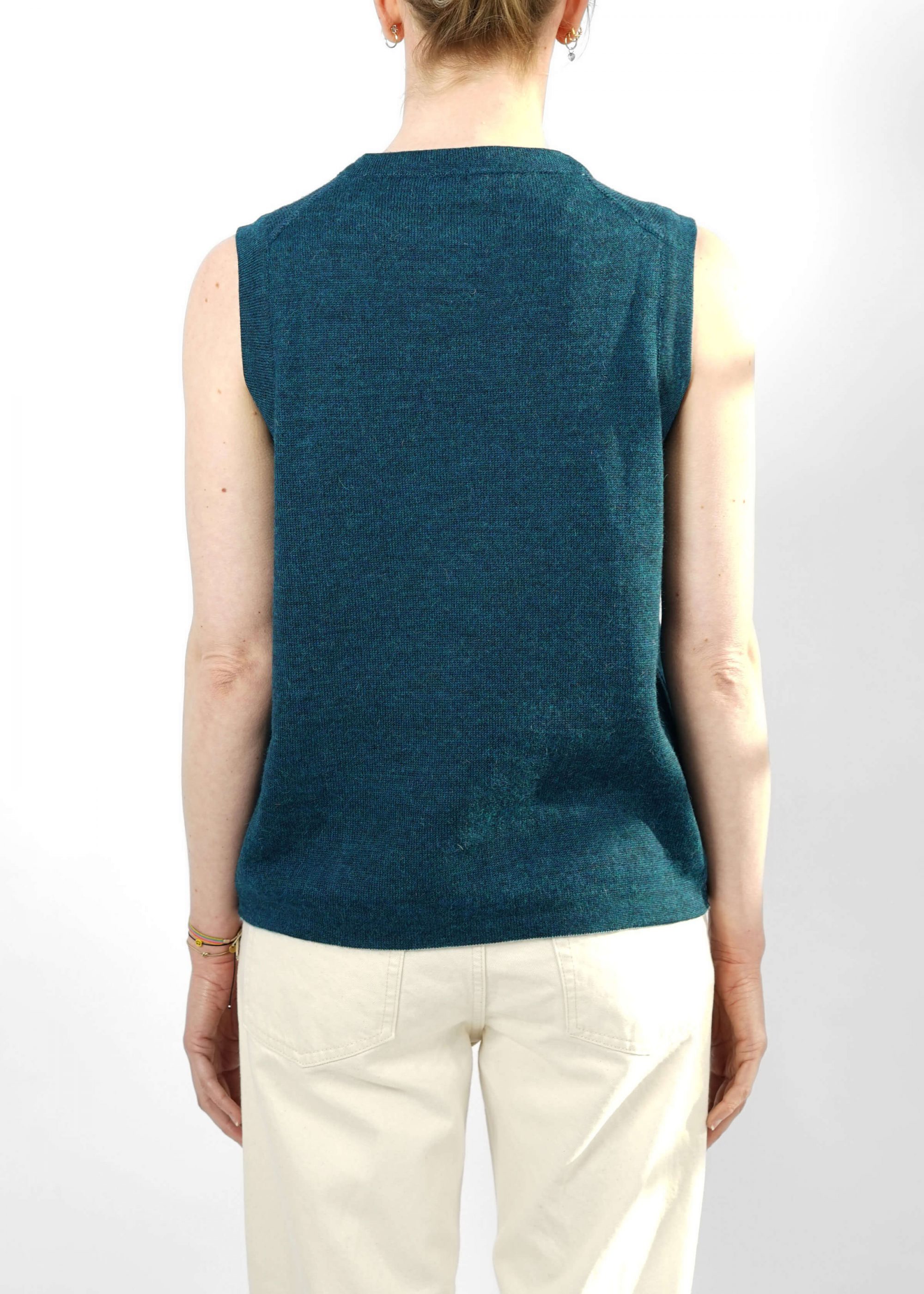 Product image for »Frei« Reversible Sweater Vest Baby Alpaca
