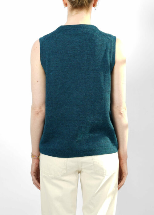 Product thumbnail image for »Frei« Reversible Sweater Vest Baby Alpaca
