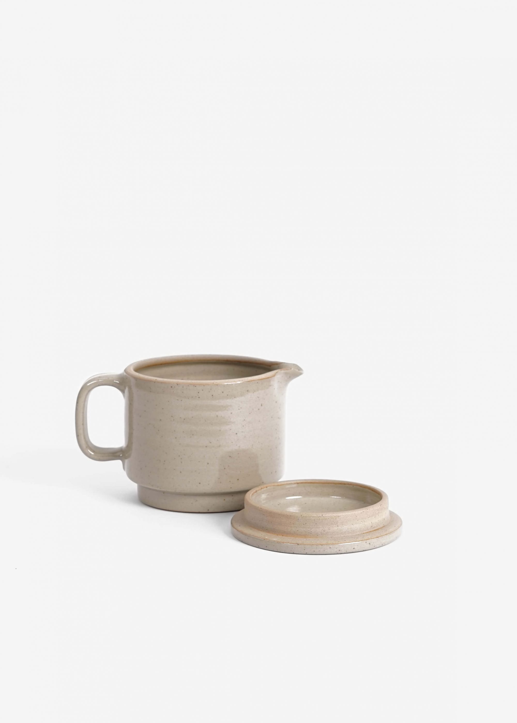 Product image for »Brutal« Grey Teapot 1.0 litre | Genuine Stoneware Ceramic