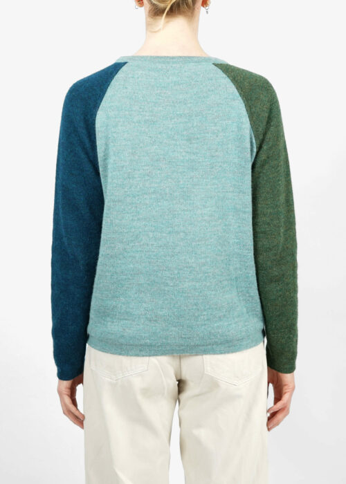 »Papanek« Reversible Sweater Alpaca | Multi-colour