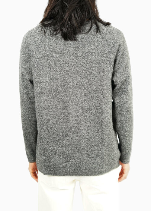 Product thumbnail image for »Papanek« Reversible Sweater Alpaca | Turquoise Green Grey