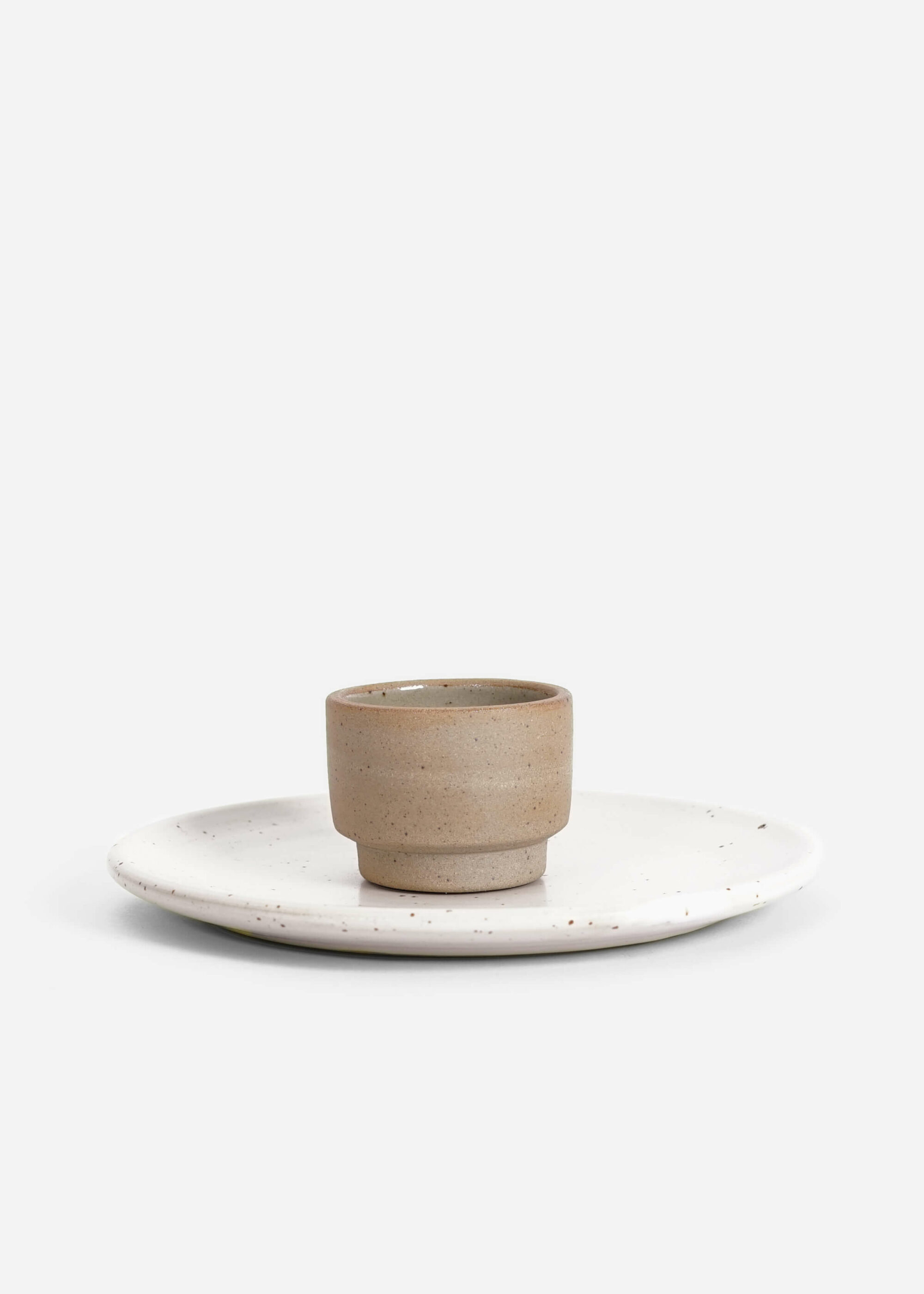 Product image for »Friedländer« White Matt Saucer Plate Ø 14 cm | Genuine Stoneware