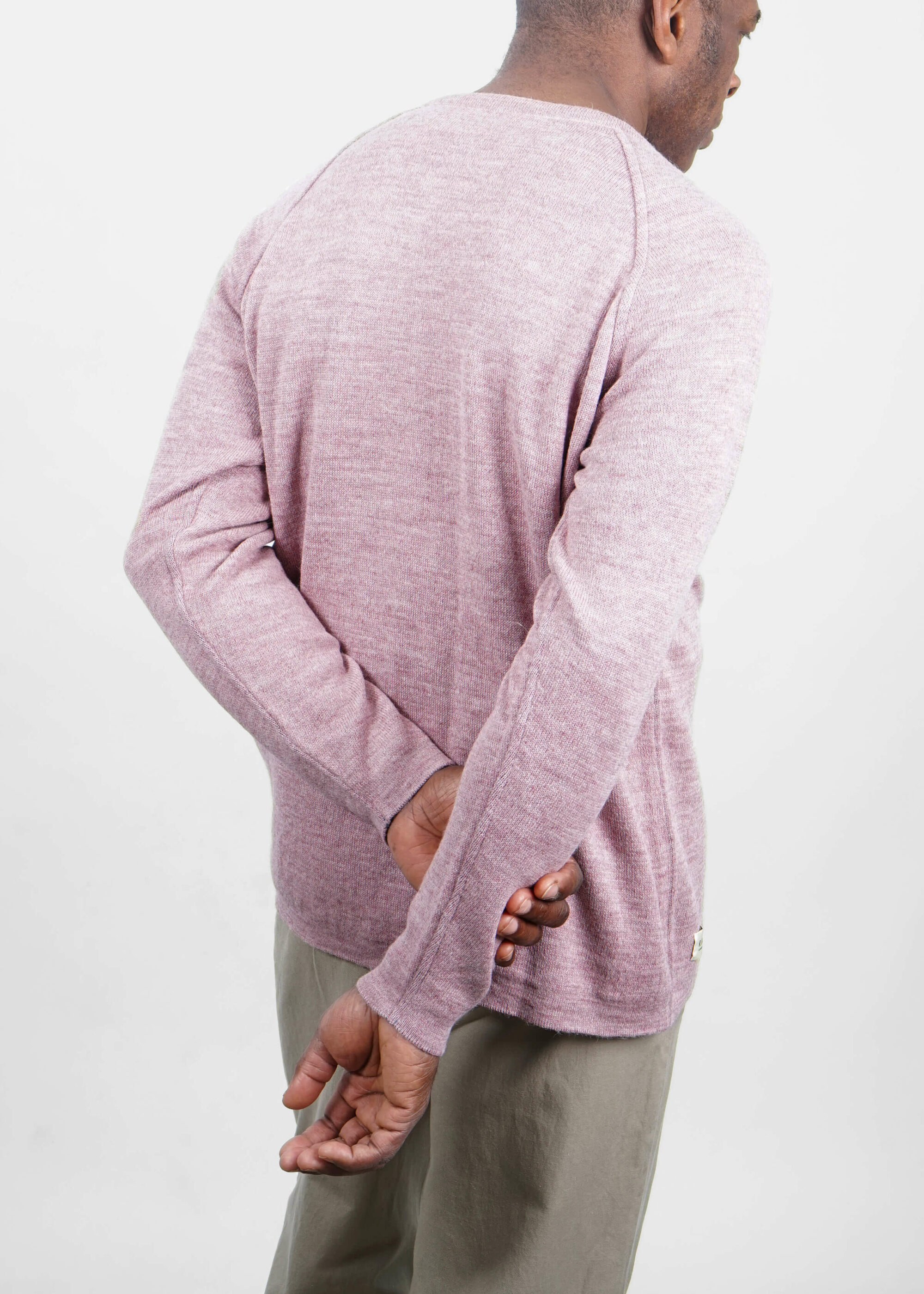 Product image for »Perriand« Reversible Sweater Alpaca | Petrol Pink