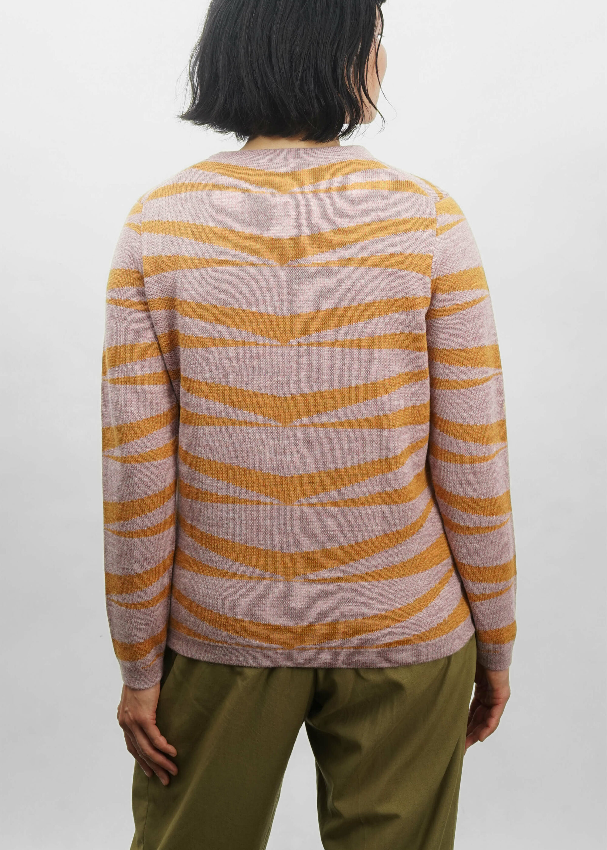 Product image for »Inti« Pale Pink Yellow Sweater Baby Alpaca