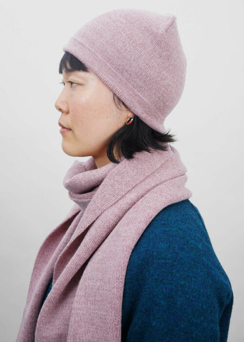 Product thumbnail image for »Perriand« Pale Pink Scarf 100% Alpaca