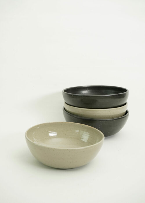 Product thumbnail image for »Brutal« Grey Stoneware Ceramic Bowl